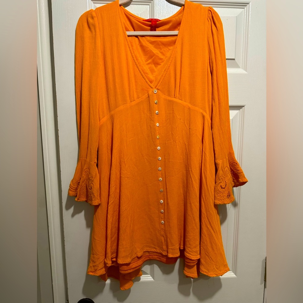 Chelsea & Violet Orange Dress